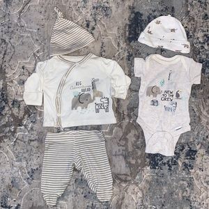 5 Piece Preemie Matching set